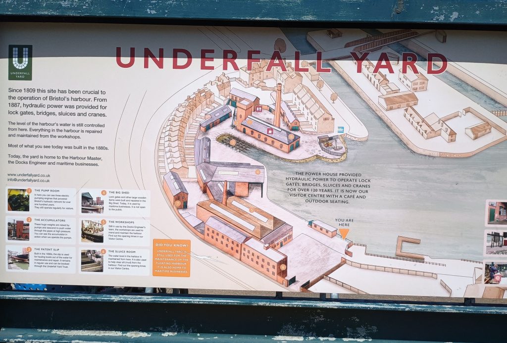 Underfall Yard map photograph by Anne-Marie Shepherd
